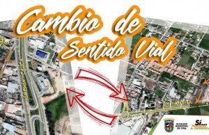 Habrá cambio de sentido en dos vías de Chía