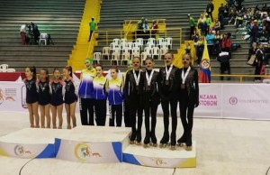 Cundinamarquesas logran bronce panamericano en patinaje artístico