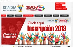 Se inician inscripciones virtuales para las matrículas del 2019 en Soacha