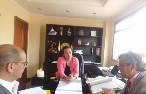 Alcaldesa de Bojacá sostuvo varias reuniones en beneficio del progreso del municipio