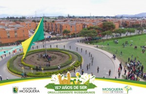 Así vivió Mosquera su aniversario número 157