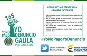 Yo no pago, yo denunció; la nueva campaña que llega al departamento de Cundinamarca