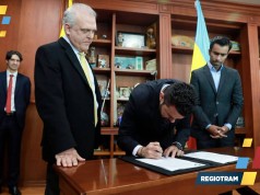 Con una inversión de 2,4 billones de pesos se pone en marcha RegioTram de Occidente