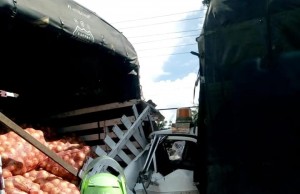 Accidente la ruta, Bogotá – Mosquera (Calle 13)