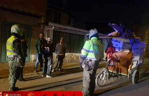 Control a recuperadores ambientales en el municipio de Funza