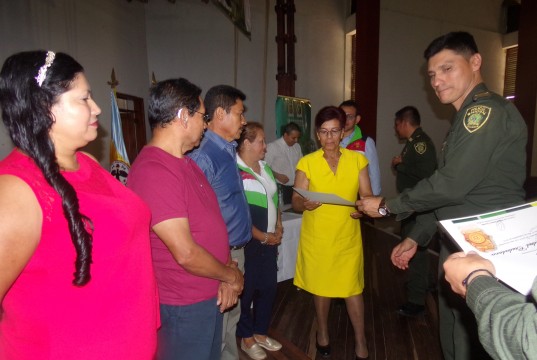 Presidentes de Juntas de Acción Comunal se certifican como promotores de convivencia y seguridad ciudadana en La Mesa
