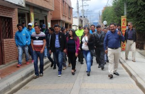 Obras de reconstrucción vial se entregaron en Tocancipá