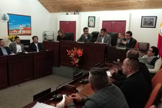 Gobernador de Cundinamarca Jorge Rey realizó mesa de trabajo en El Rosal