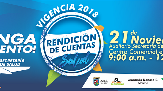 Secretaría de Salud de Chía rendirá cuentas a la ciudadanía