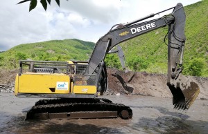 Avanzan las obras de adecuación hidráulica del río Apulo