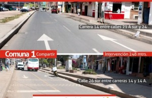 Continúan las obras de pavimentación de vías en el municipio de Soacha
