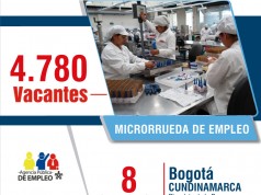Grandes ofertas de empleo, para los Cundinamarqueses