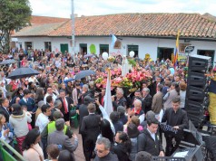 Así se vivió la visita a Chía de nuestra Señora de Fátima