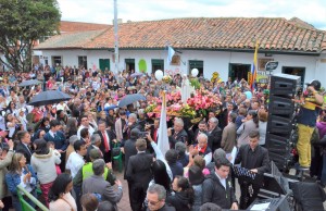 Así se vivió la visita a Chía de nuestra Señora de Fátima