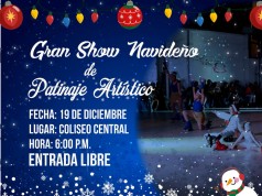 Show navideño de patinaje 2018 en Facatativá