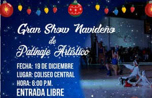 Show navideño de patinaje 2018 en Facatativá