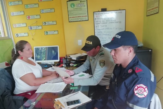 Policía Nacional y Alcaldía, realizan operativos de control a sector hotelero de La Mesa