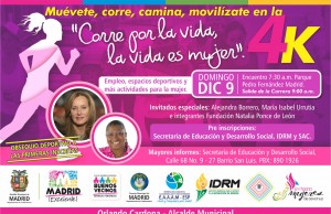 En contra de la violencia hacia las mujeres, Madrid corre por la vida
