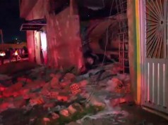 Incendio en el barrio Porvenir Río de Mosquera