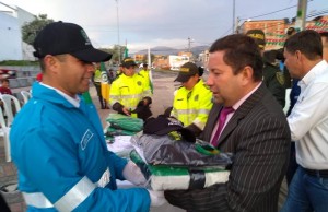 Uniformes de dotación fueron entregados a la Policía Cívica en Facatativá