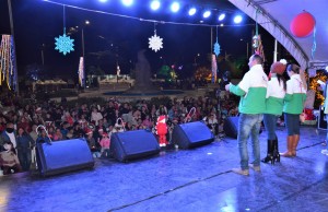 Así se dio la bienvenida al primer día de novena en Chía