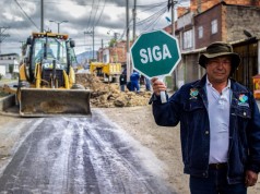 Se reinician las obras de recuperación de la calle 15 en Facatativá