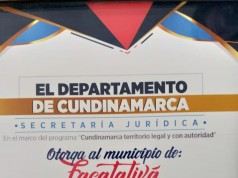 Facatativá ganó premio a la excelencia en transparencia