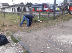 Infractores de Facatativá apoyan labores de recuperación en espacio público