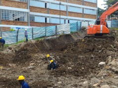 Avanzan las obras en la IED Tequendama del municipio de El Colegio