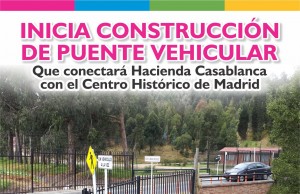 Cierre de la calle 4, en el municipio de Madrid