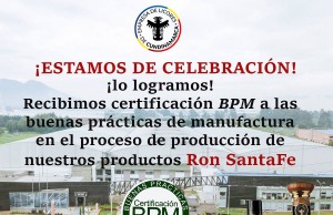 Empresa de Licores de Cundinamarca recibió importante reconocimiento