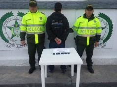 Dos capturas por el delito de fabricación, tráfico y porte ilegal de estupefacientes en Mosquera