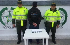 Dos capturas por el delito de fabricación, tráfico y porte ilegal de estupefacientes en Mosquera