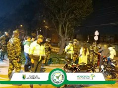 Incautaciones de armas blancas y sustancias psicoactivas en el municipio de Mosquera