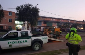 En operativos de control se inmovilizó un vehículo de tracción animal