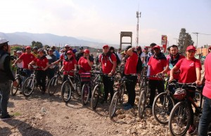 Se realizó ciclopaseo por humedales de Soacha