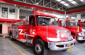 Nuevo carro de bomberos para el municipio de Soacha
