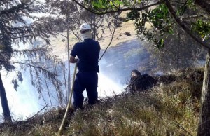 Alerta naranja por incendios y deslizamientos de tierra en Cundinamarca