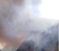 Ejército y Ponalsar atienden incendio forestal en Quetame