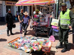 Se realizaron operativos de recuperación del espacio publico en Chía