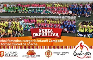 Funza campeón del festival de fútbol femenino en Soacha