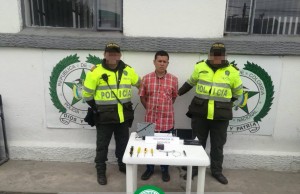 Captura en el municipio de Mosquera por hurto