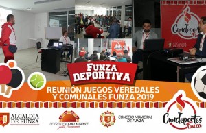 Funza se prepara para los Juegos veredales y comunales
