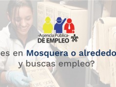 Convocatoria de empleo para los municipios de Mosquera, Madrid y Funza