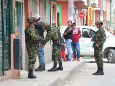 En operativos se logró en Mosquera la incautación de armas e inmovilización de vehículos