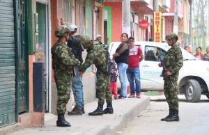 En operativos se logró en Mosquera la incautación de armas e inmovilización de vehículos
