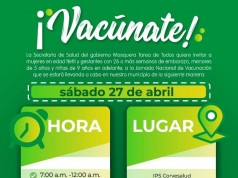 Gran jornada de vacunación en el municipio de Mosquera