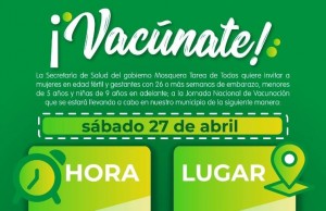 Gran jornada de vacunación en el municipio de Mosquera