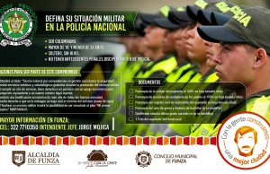 Defina su situación militar siendo parte de la Policía Nacional