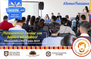 Se realizó en el municipio de Funza la Mesa pública del Programa de Alimentación Escolar